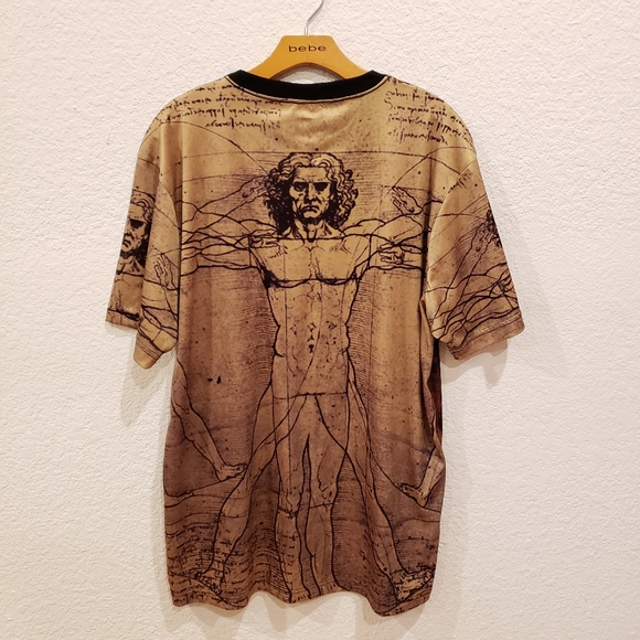 AKADEMIKS Mona Lisa Short Sleeve Graphic T-Shirt - Picture 2 of 3